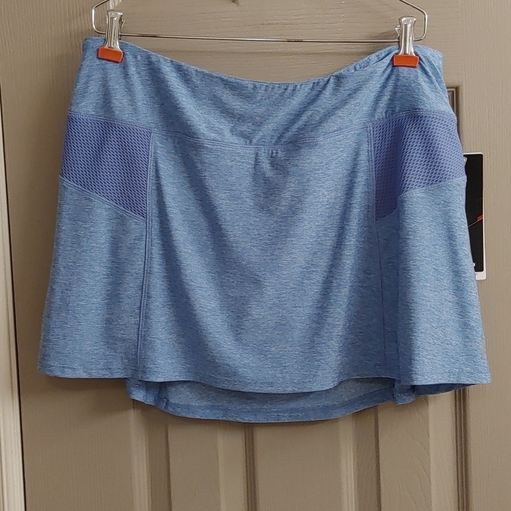 NWT Head Fresh Mesh Skort Blue Size XL